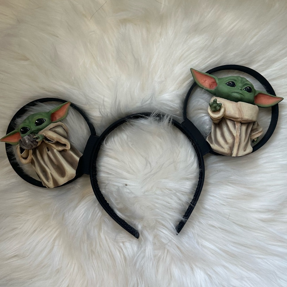 Disneyland Disney baby yoda Mickey ears